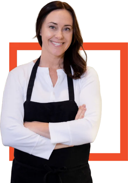 Alicia Hinze - owner of The Buttered Tin