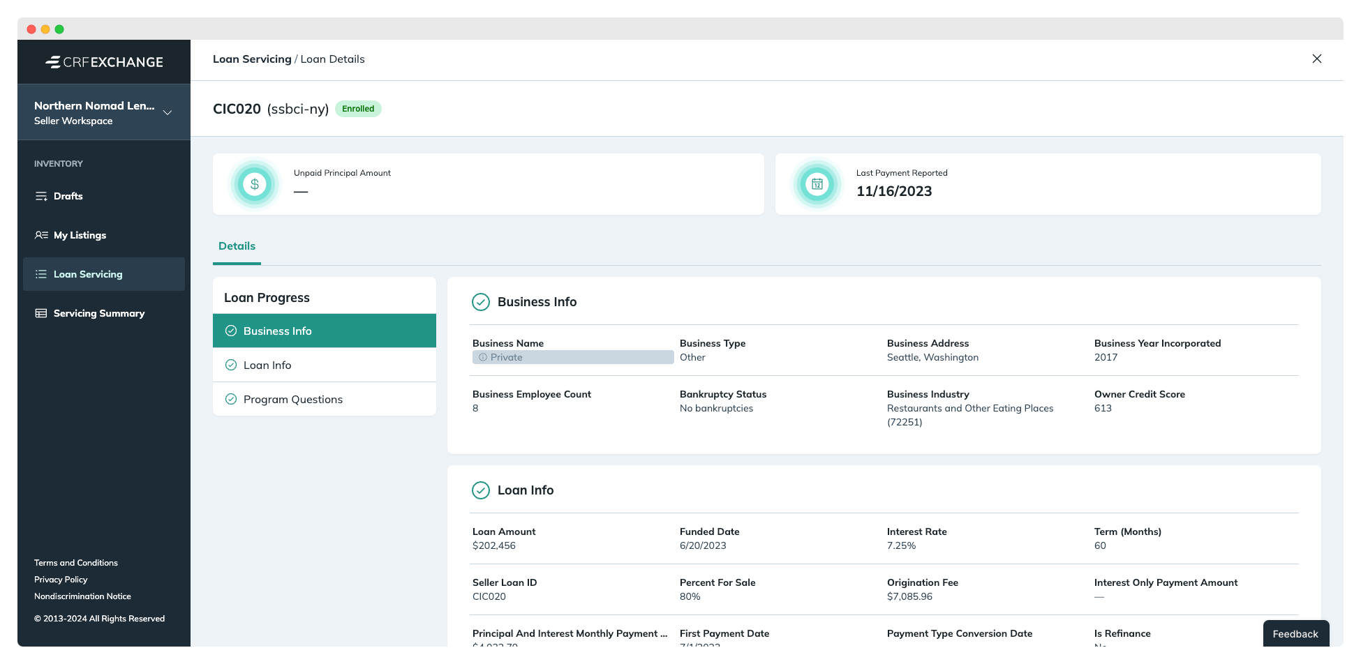 crf exchange interface